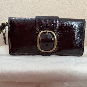 Coach Patent Wristlet